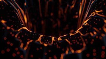 Luxury Abstract Geometry Sci-Fi Fusion Elegant Satisfying 3D loop Background Animation video