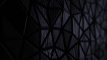 Luxury Abstract Geometry Sci-Fi Fusion Elegant Satisfying 3D loop Background Animation video