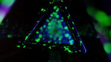 Luxury Abstract Geometry Sci-Fi Fusion Elegant Satisfying 3D loop Background Animation video