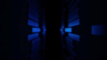 Luxury Abstract Geometry Sci-Fi Fusion Elegant Satisfying 3D loop Background Animation video
