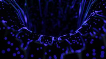 Luxury Abstract Geometry Sci-Fi Fusion Elegant Satisfying 3D loop Background Animation video
