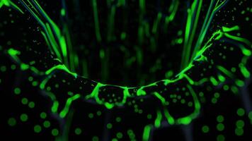 Luxury Abstract Geometry Sci-Fi Fusion Elegant Satisfying 3D loop Background Animation video