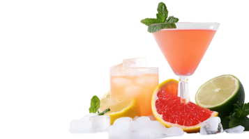 Refreshing Cocktail Drinks No Background Applicable to any Context Perfect for Print on Demand png