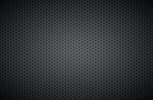 Structured dark metallic perforated background, technology illustration vector
