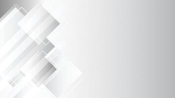 Abstract geometric background with grey and white color vector