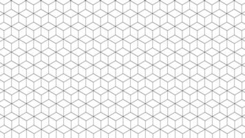 Geometric seamless pattern. Cube seamless pattern, geometric line design, cube texture. Background pattern seamless cube abstract geometric vector
