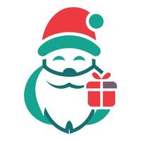 Art of Christmas Logo Illustration Design vector