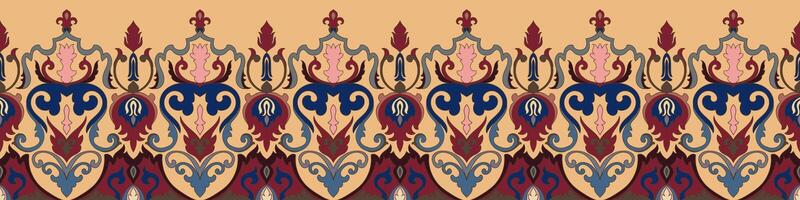 carpet pattern Textile digital design motif pattern decor hand made artwork frame gift card wallpaper women cloth front back and duppata print element of baroque ornament paisley abstract border rug vector