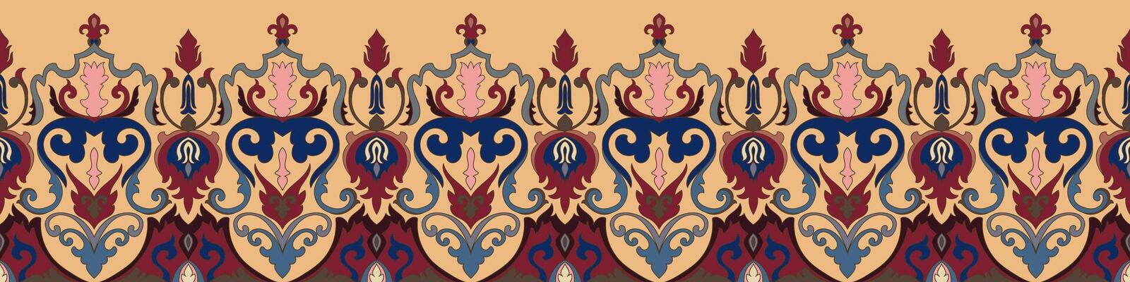 carpet pattern Textile digital design motif pattern decor hand made artwork frame gift card wallpaper women cloth front back and duppata print element of baroque ornament paisley abstract border rug