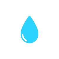 Water drop icon. Droplet. Drop. vector