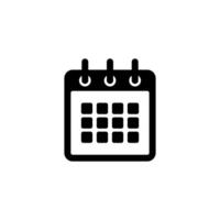 Calendar icon. Date icon. vector