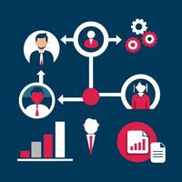 Streamline Operations and Improve Employee Performance vector