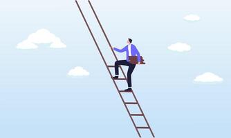 Building the Ladder of Success Developing Steps to Improve Opportunities, Achieve Career Goals, and Overcome Challenges vector
