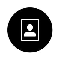 Contact information icons, for business card and website vector