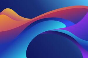 Discover the mesmerizing charm of abstract backgrounds, where vibrant hues and flowing waves converge to create a visual masterpiece that delights the senses. vector