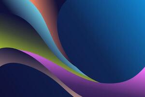 Experience the mesmerizing beauty of an abstract background, brimming with vibrant hues and fluid waves that will transport you to another world vector