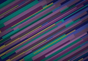 Diagonal stripes multi color background for design elements. vector