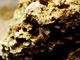 Abstract background with mountain rocks. Large shaped rocks that can be found on the shore of the sea, lake or river. photo