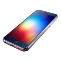 3d render of Smartphone isolated on a transparent background png
