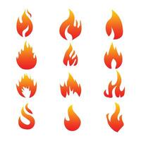 The Art and Symbolism of Flames in Design vector