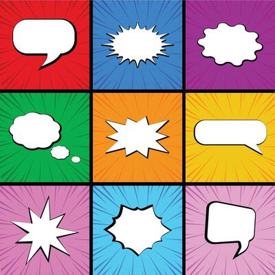 The Art of Comic Speech Bubbles