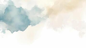Abstract watercolor textured background. Hand drawn texture. Brush stroked painting pastel brown color watercolour aesthetic watercolor vector