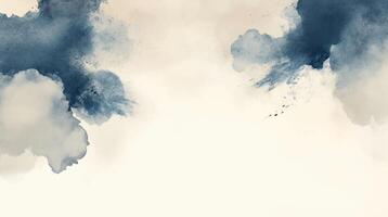 watercolor background with abstract brushed splattered texture in horizontal orientation. Hand drawn texture. Brush stroked painting pastel color watercolour vector