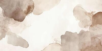 Abstract watercolor background. Unique hand drawn texture. Brush stroked painting pastel color watercolour vector