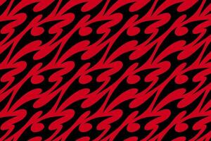 groovy fire red dark tribal seamless pattern for merchandise and packaging. abstract tattoo fire pattern on black background. vintage flaming pattern. retro red flame seamless pattern vector