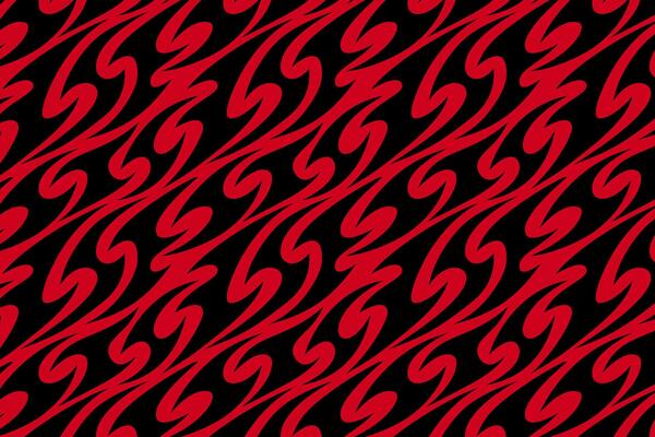 retro fire red dark tribal seamless pattern for merchandise and packaging. abstract tattoo fire pattern on black background. groovy flaming pattern. vintage red flame seamless pattern