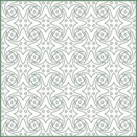 unique waving green lines pattern for creative background vector