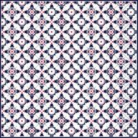 creative circle pattern with analog watches style design vector