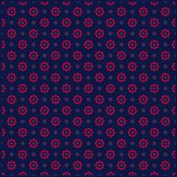 creative red circle pattern with simple ornament and dark background vector