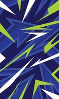 Abstract geometric stripes pattern background for sublimation jersey vector