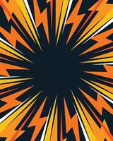 Abstract radial lines rays background vector