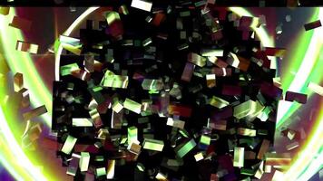 Glitter Shiny Background Digital Rendering video
