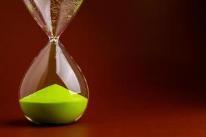 Hourglass, Time Limits and Time Constraints on Work and Life in Studio Photography photo