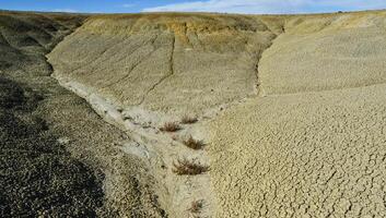 Weird sandstone formations created by erosion at Ah-Shi-Sle-Pah Wilderness Study Area in San Juan County near the city of Farmington, New Mexico. photo