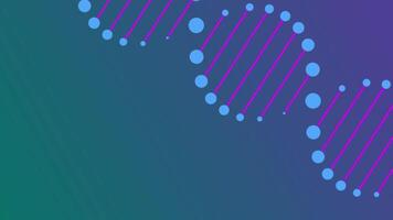 Biomorphism-Inspired DNA Double Helix Visual Animation video