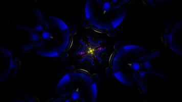 Pulsing neon lights create a lively, dynamic backdrop. video