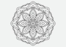 Mystical Mandalas, Color Your Calm vector