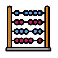 abacus icon illustration design vector