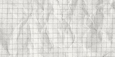Background with dusty gritty dotted effect, texture of crumpled checkered paper, grunge overlay. Old dirty notebook sheet, template for banner, vintage. vector