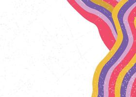 Abstract Fun Color Trend Background vector