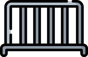 barricade illustration design vector