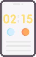 time illustration design vector