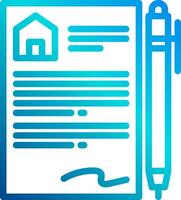 contract illustration design vector