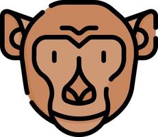monkey illustration design vector