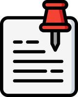note illustration design vector