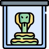 snake illustration design vector